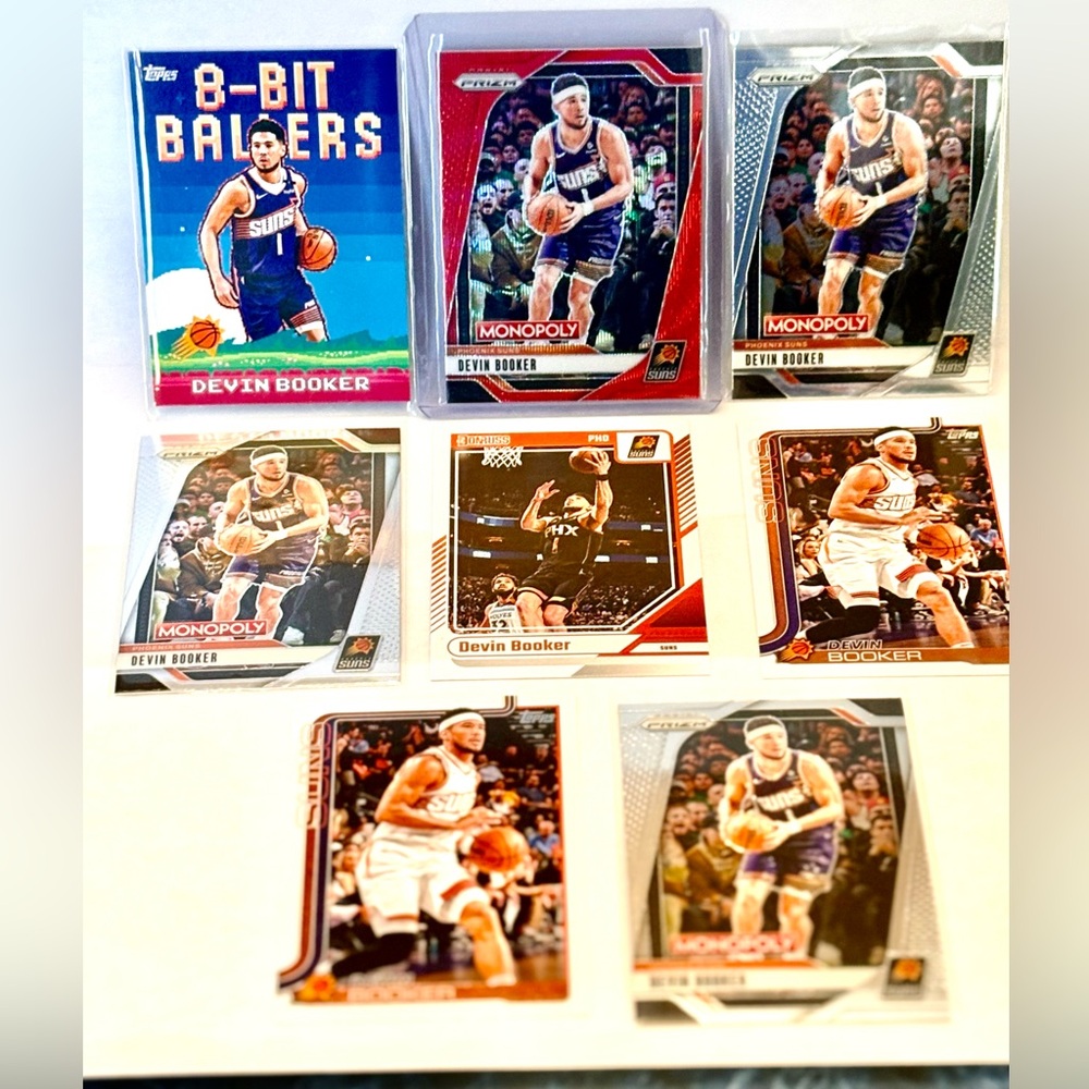 Devin Booker Basketball Cards Lot Phoenix Sun